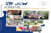JCWeetje 2015, nummer 1 (aanbod voorjaar en zomer 2015)