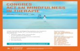 Congresfolder 'ACT en Mindfulness in therapie'