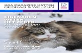 KGA Magazine Katten, Gedrag & Welzijn 1-2015