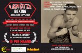 Lamotta Boxing Promo-Flyer