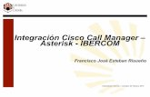 Integración IBERCOM - Cisco - Asterisk