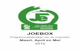 Joebox Maart-April-Mei
