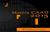 Mostra CAAD 2015 - Professores