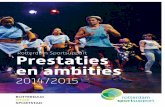 Prestaties & ambities 2014/2015