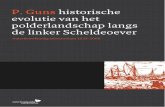 Historische evolutie van het polderlandschap langs de linker Scheldeoever
