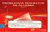 Problemas Resueltos - Algebra -I