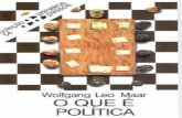 MAAR, Wolfang Leo. O Que é Política