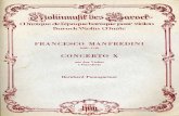 Manfredini Concerto X