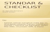 Standar & Checklist