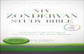 NIV Zondervan Study Bible Sampler