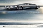 s Class Coupe Brochure