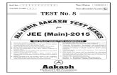 JEE Main 2014_Test 8 (Paper I) Code A