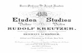 Rudolph Kreutzer Violin Etudes