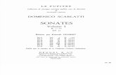 Scarlatti Domenico Sonates Heugel Volume 1