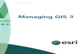 Managing GIS 3