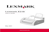 Lexmark E210