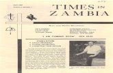 Baumann Ronald Marti 1985 Zambia