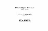 Prestige 645r v2.50 UsersGuide