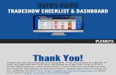 Tradeshow Checklist User's Guide