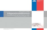 hipotiroidismo MINSAL 2013
