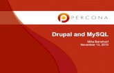 Drupal Mysql Webinar Percona