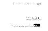 PREST Module Program