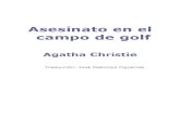 Agatha Christie - Asesinato en El Campo de Golf