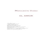 Marguerite Duras-El Amor
