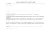 Informatica FAQ Overall doc