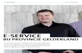 E-Service Bij Provincie Gelderland