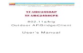 Yf-ubc2458apcpe Manual Abg
