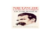 MASSUH VICTOR - Nietzsche Y El Fin de La Religion