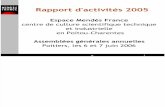 Rapport Activites Emf 2005