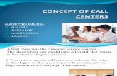 Concept of Call Centers