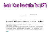 Sondir - Cone Penetration Test (CPT)