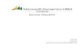 Dynamics Checklist