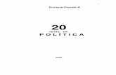 Enrique Dussel 2006, 20 Tesis de Politica