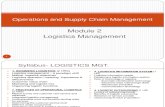Lec2.1-OP & SCM- Logistics Mgt