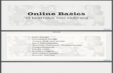 Online Basics - 10 Handvaten Voor Onderweg