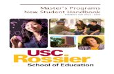 Rossier Masters Student Handbook 2011