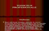 5. Toxicele Profesionale Curs V