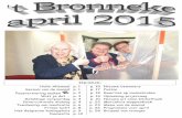 Bronneke april 2015