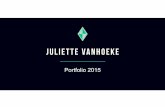 Portfolio 2015 juliette vanhoeke