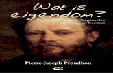 Pierre-Joseph Proudhon - Wat is eigendom? (Hoofdstuk 1)