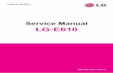 LG E610 Service Manual 120521