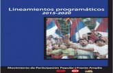 MPP - Lineamientos Programáticos 2015-2020