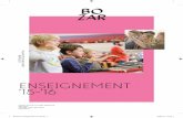 BOZAR Brochure Enseignement année scolaire '15 - '16