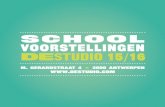 Schoolprogramma DE Studio 2015-2016