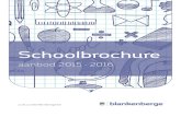 Schoolbrochure '15 - '16