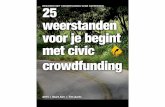 25 weerstanden voor je begint met civic crowdfunding beginnen met crowdfunding voor overheden